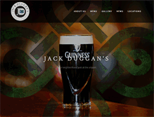 Tablet Screenshot of jackduggans.com